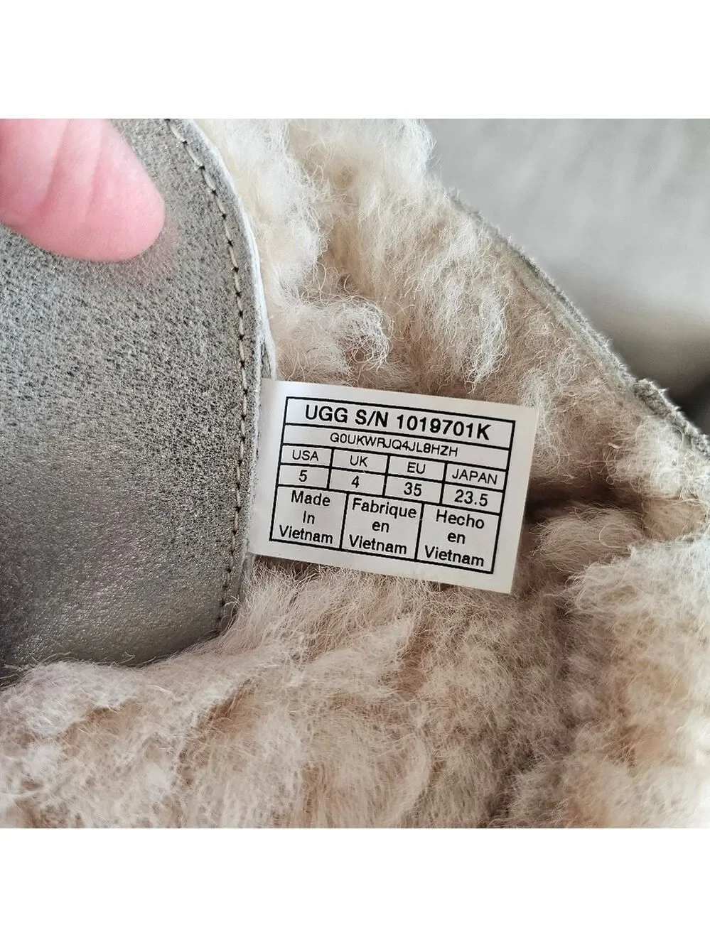 UGG Gita Metallic Snow Boots